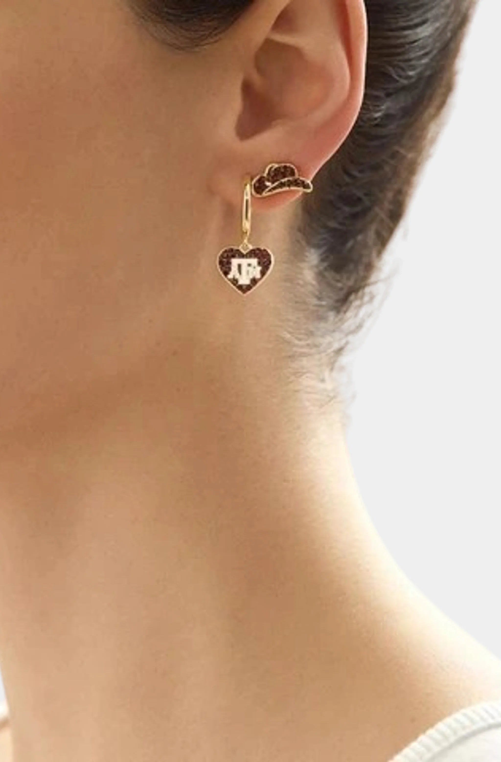 Texas A&M University Earring Set