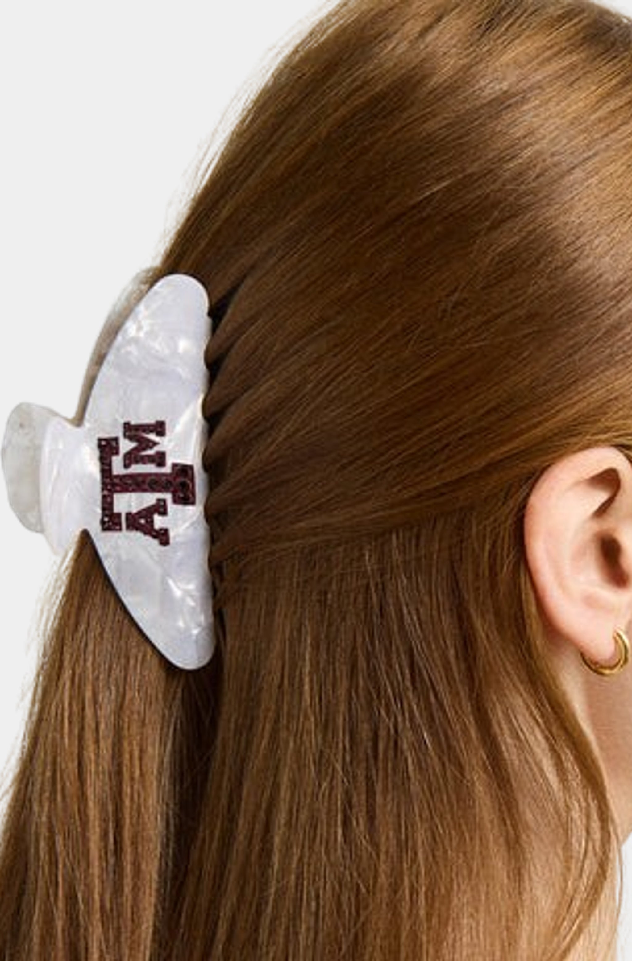 Texas A&M University Hair Clip
