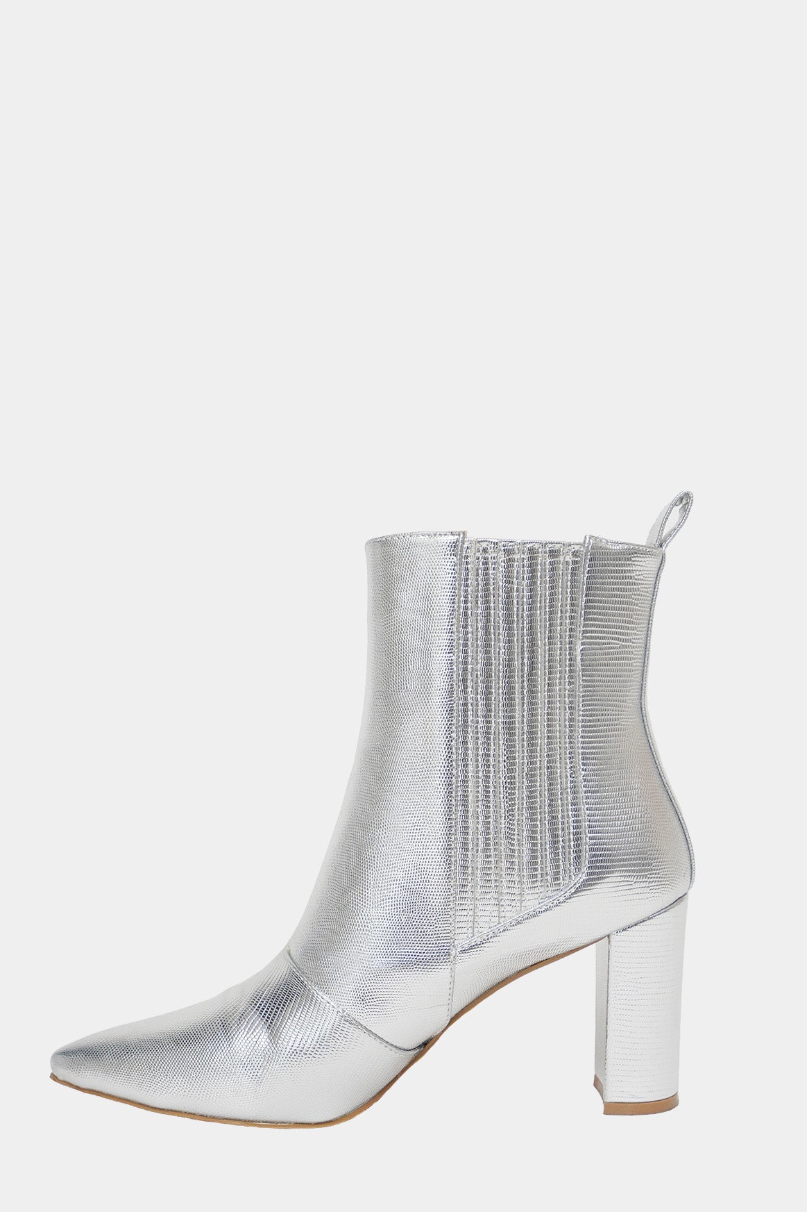 Hemline Exclusive Rosie Metallic Bootie