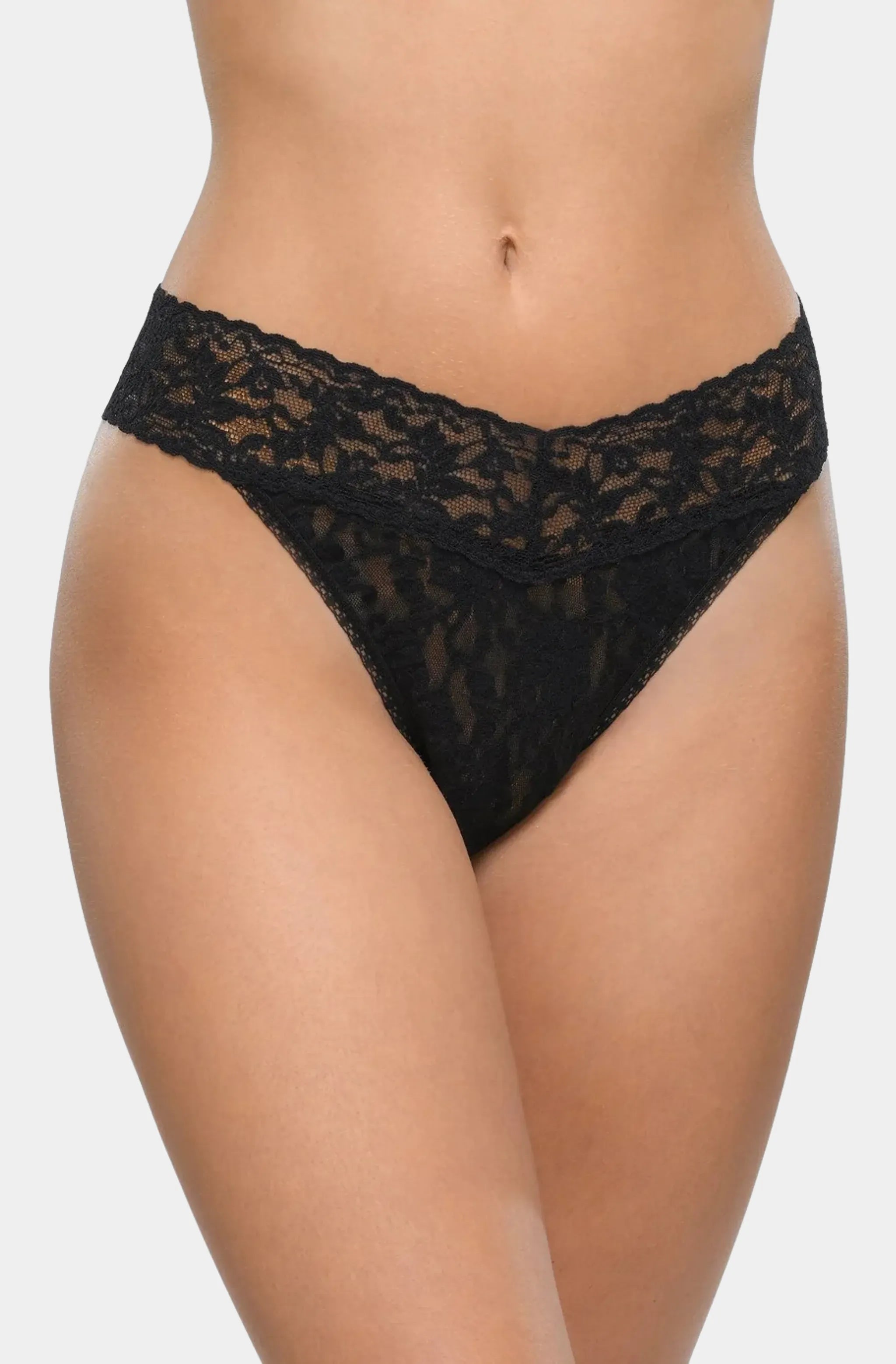 Signature Lace Original Rise Thong