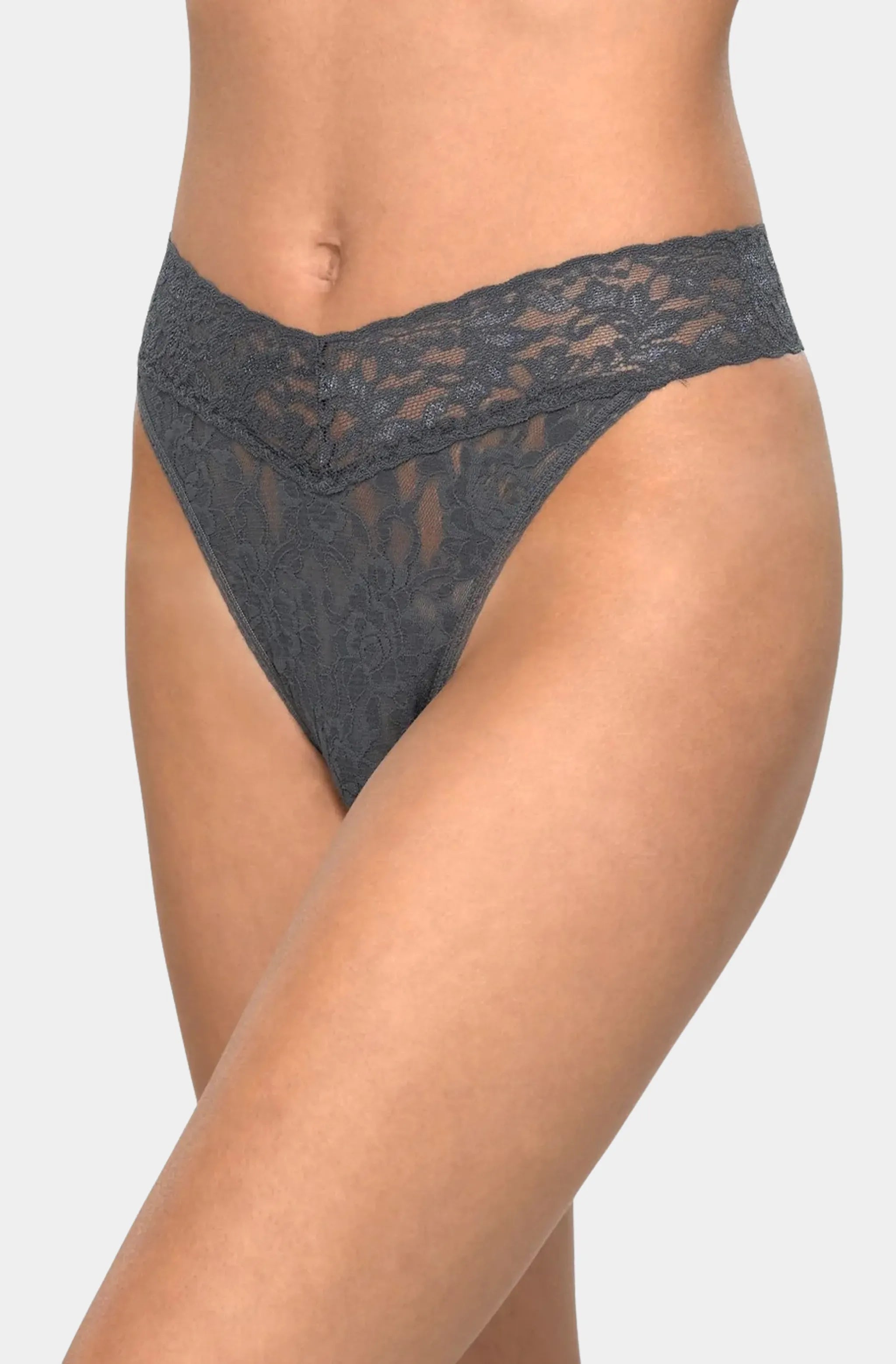 Signature Lace Original Rise Thong