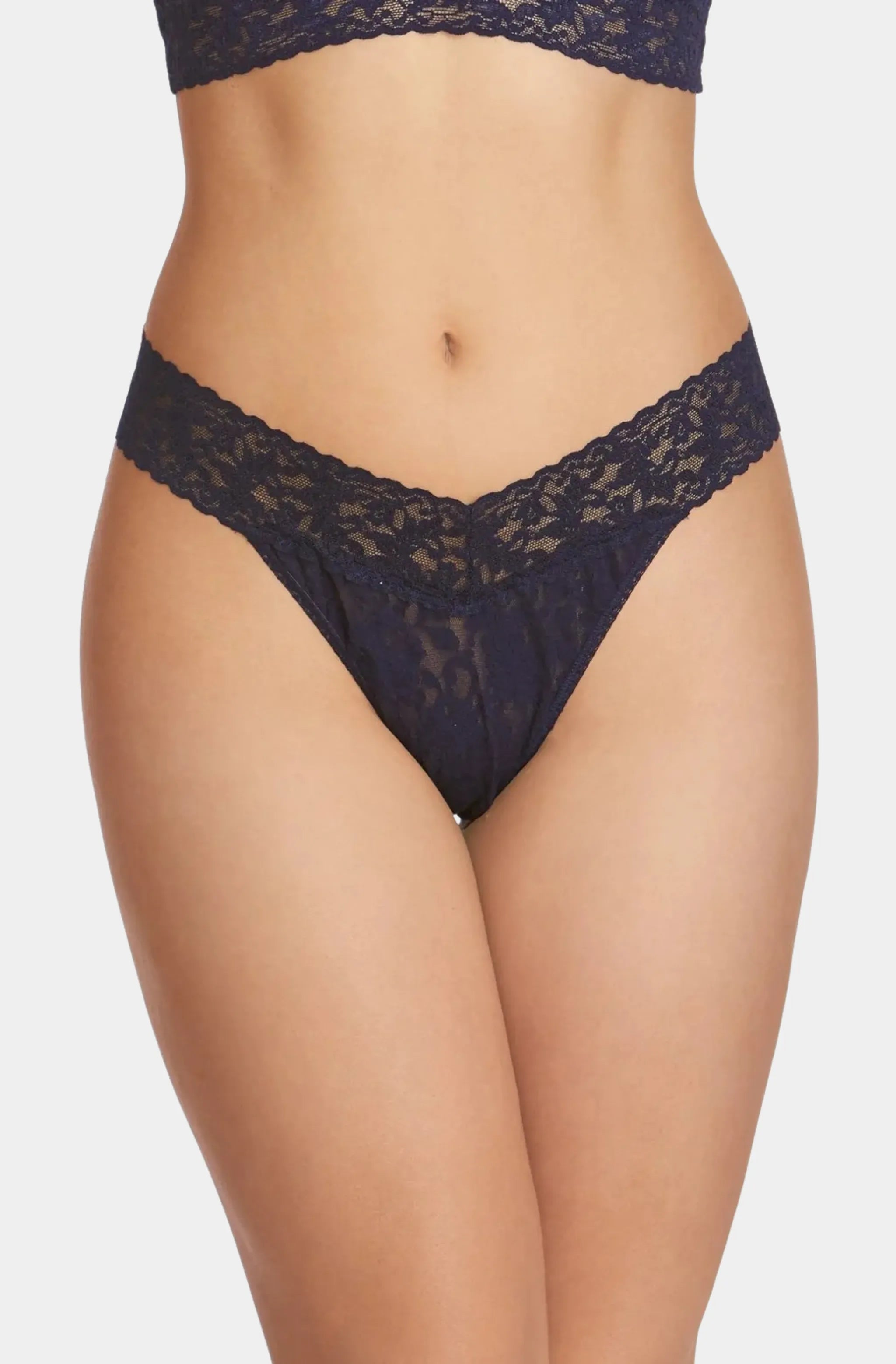 Signature Lace Original Rise Thong