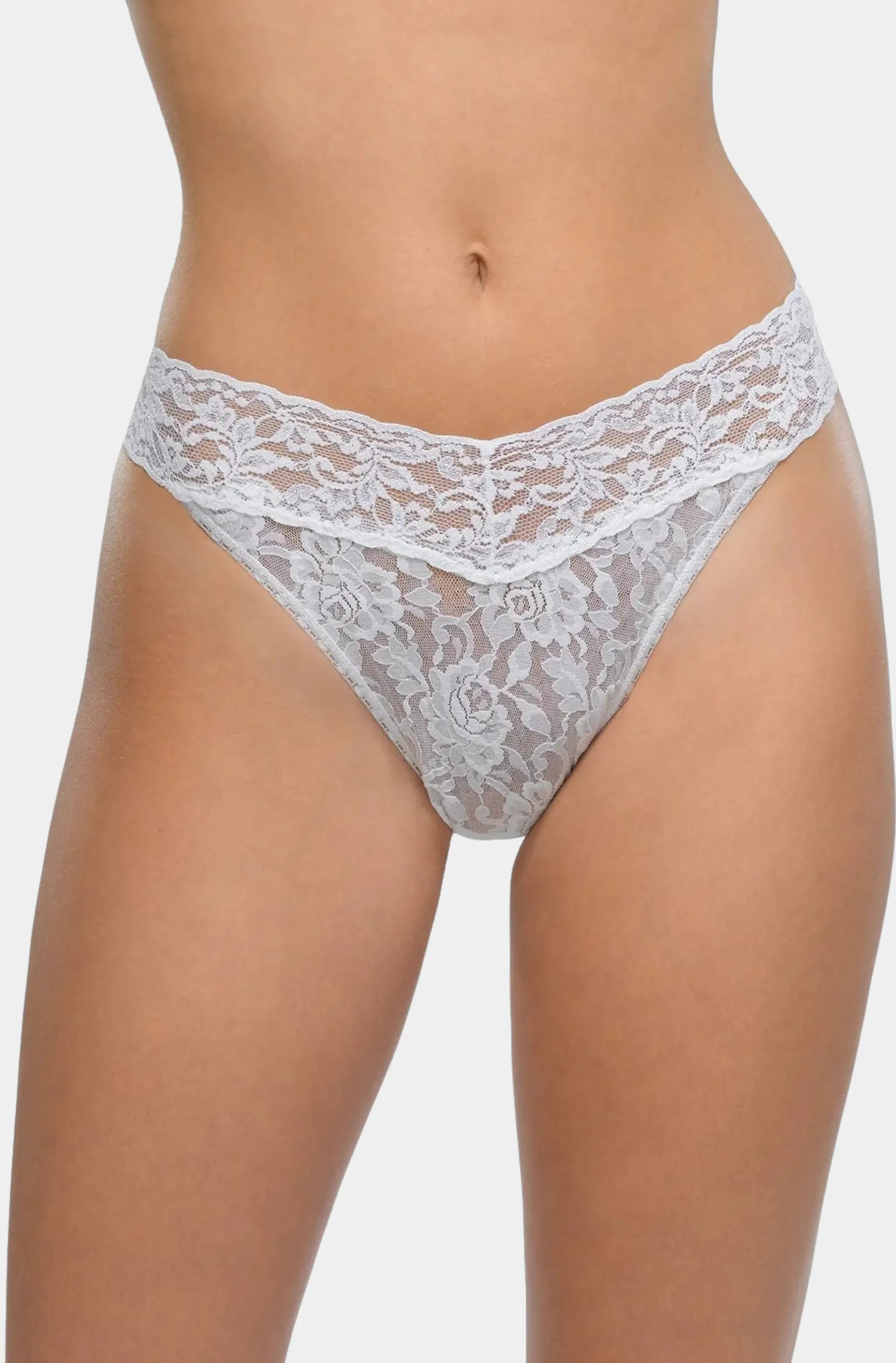 Signature Lace Original Rise Thong