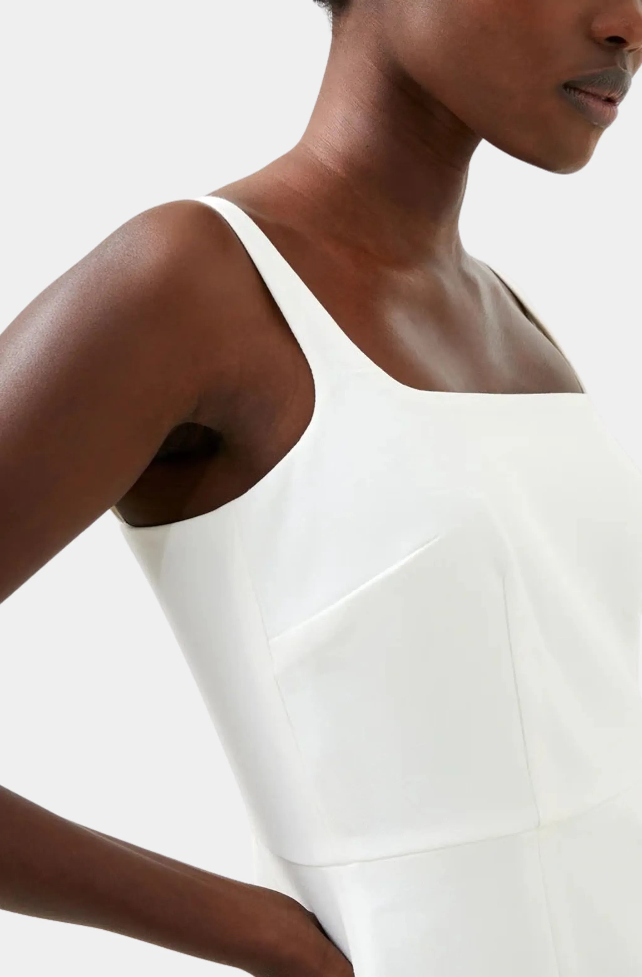 Whisper Square Neck Strappy Dress