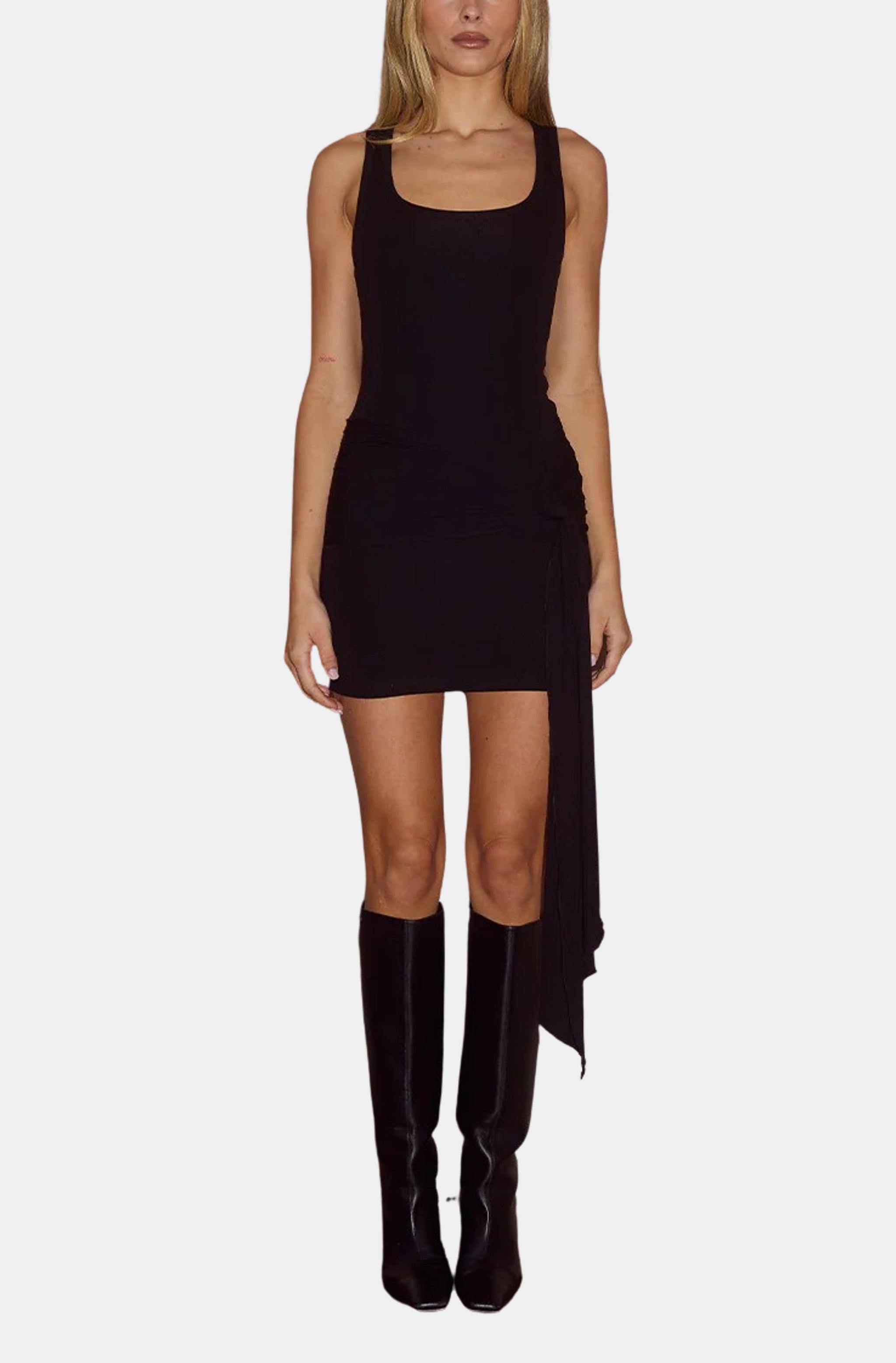 Felix Tie Front Mini Dress