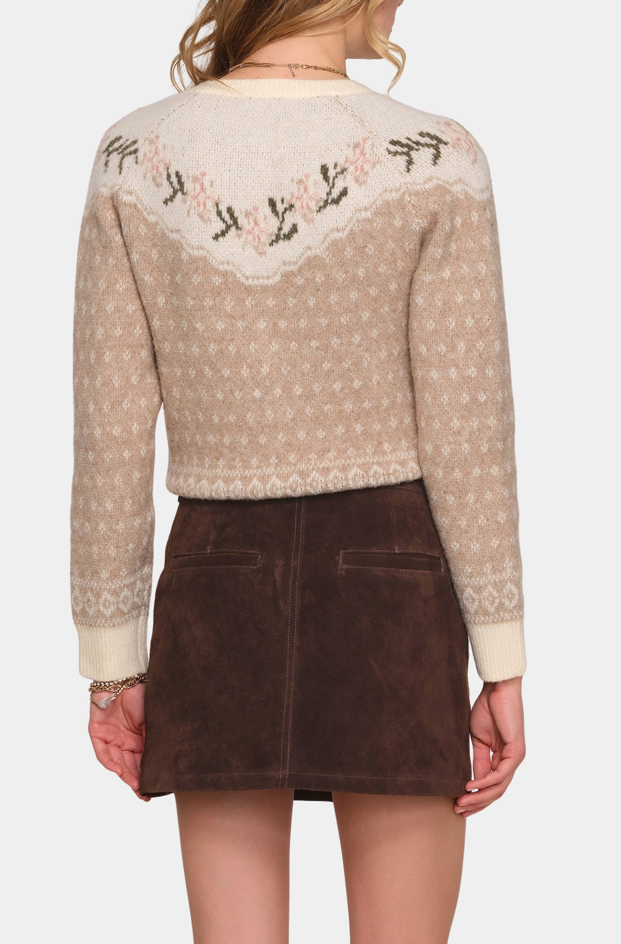 Jina Suede Skirt