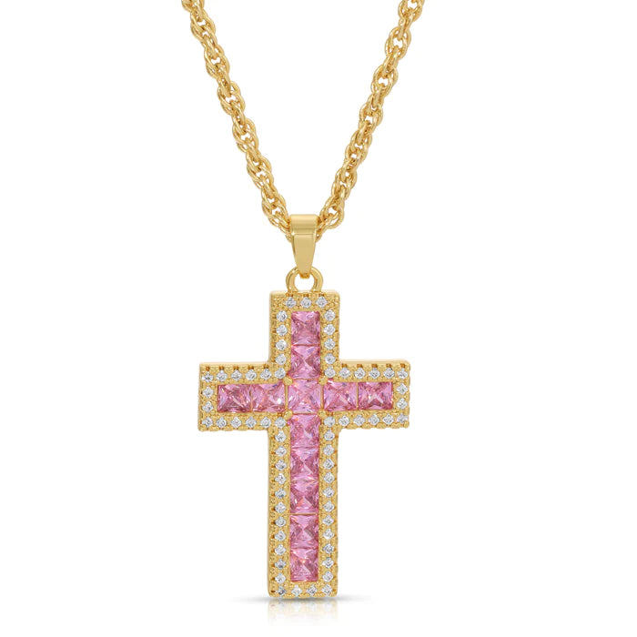 Isabella Cross Necklace
