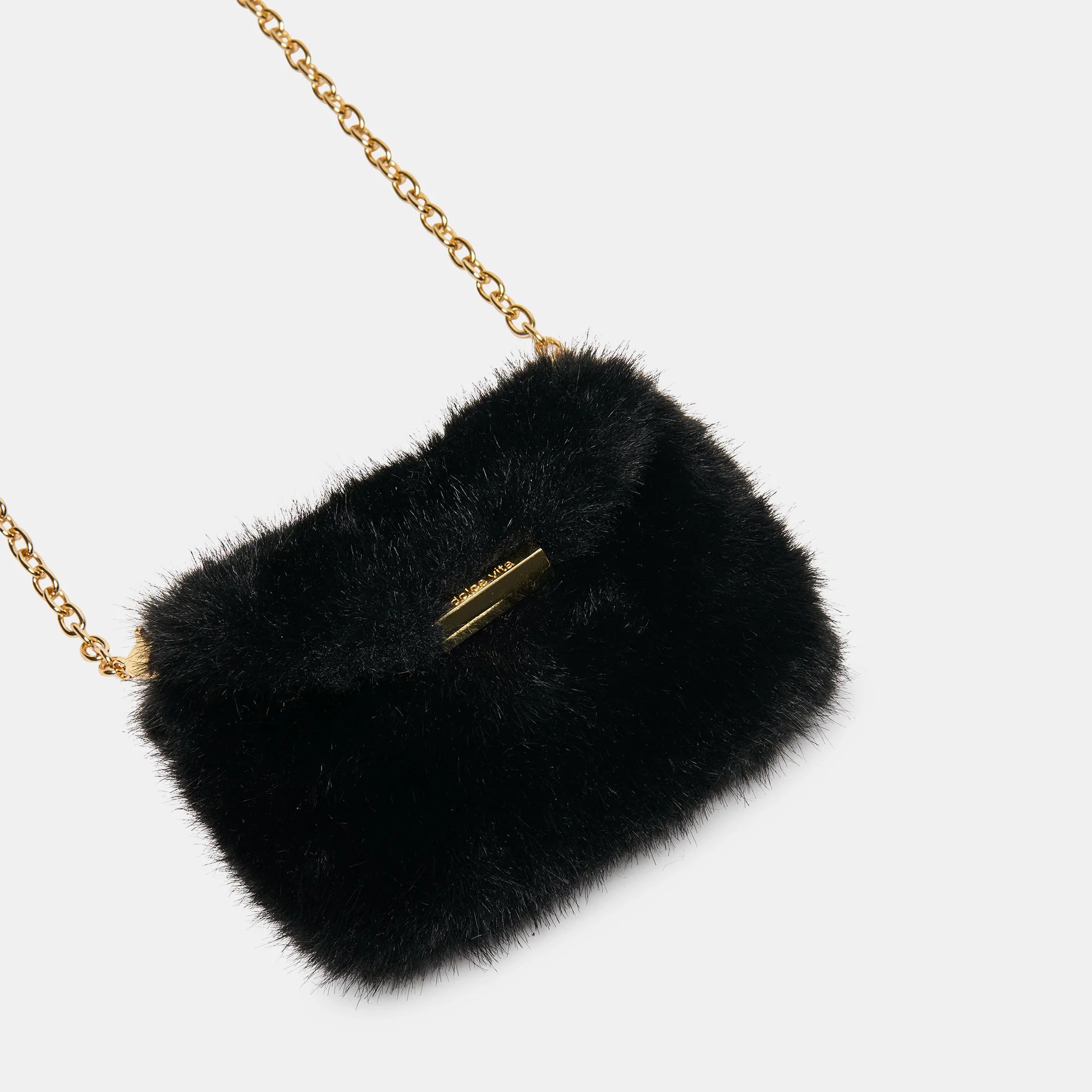 Brindi Fur Crossbody Wallet Bag