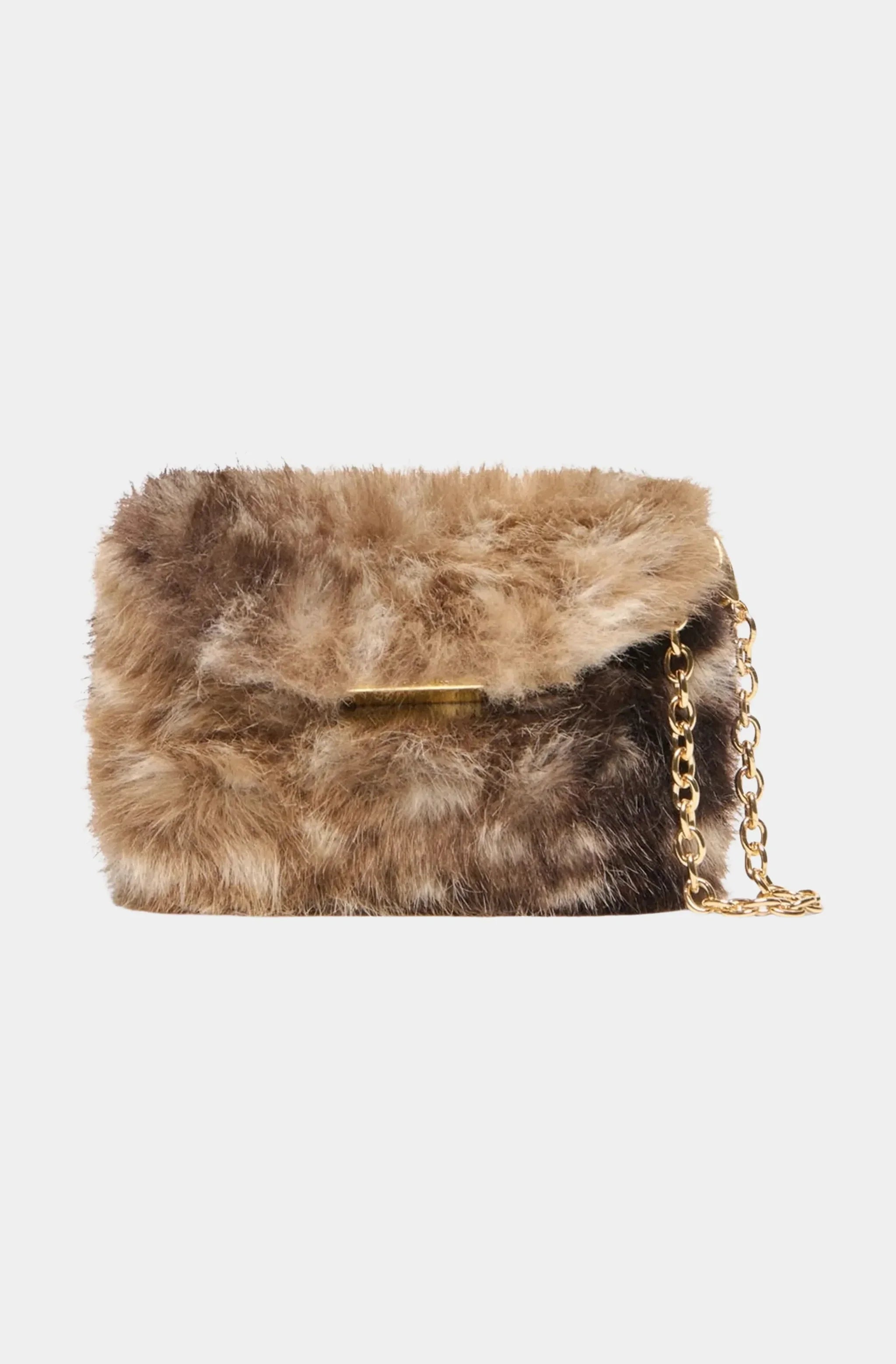 Brindi Fur Crossbody Wallet Bag