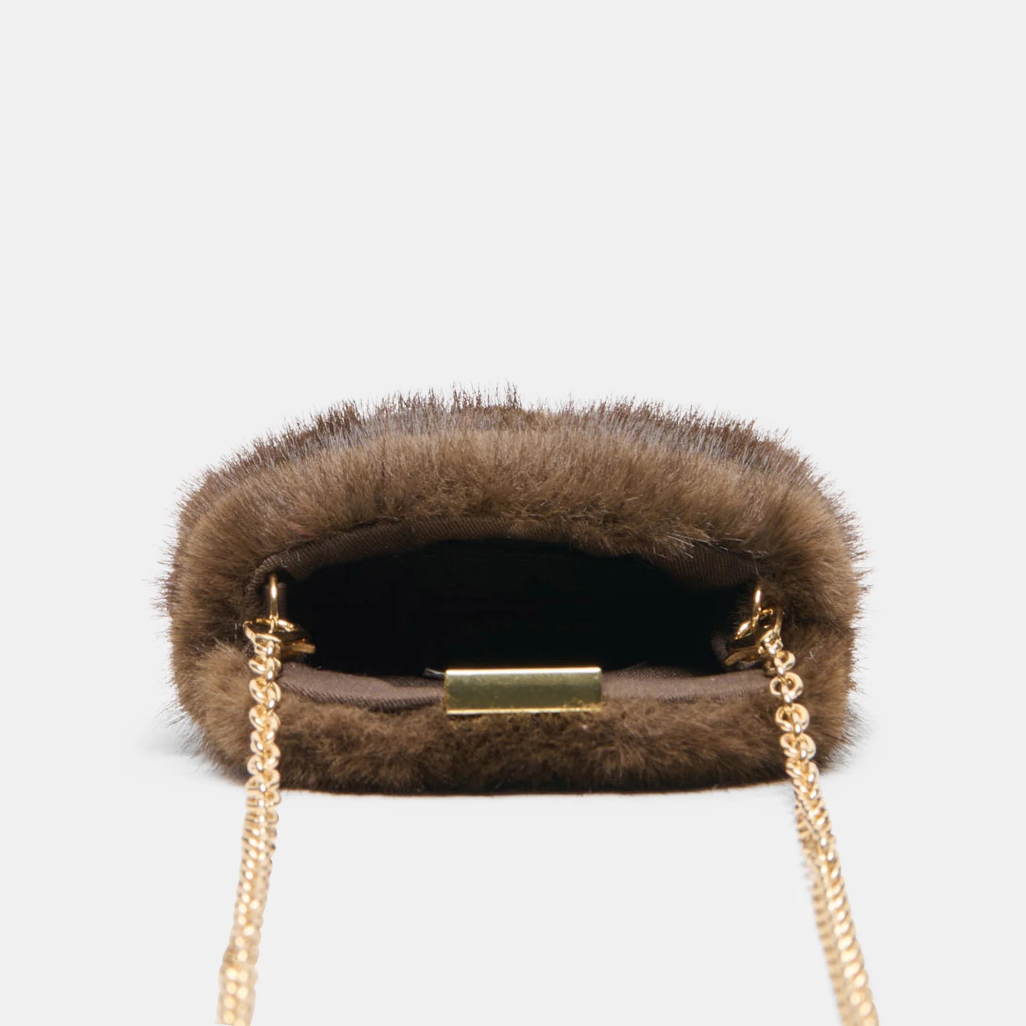 Brindi Fur Crossbody Wallet Bag