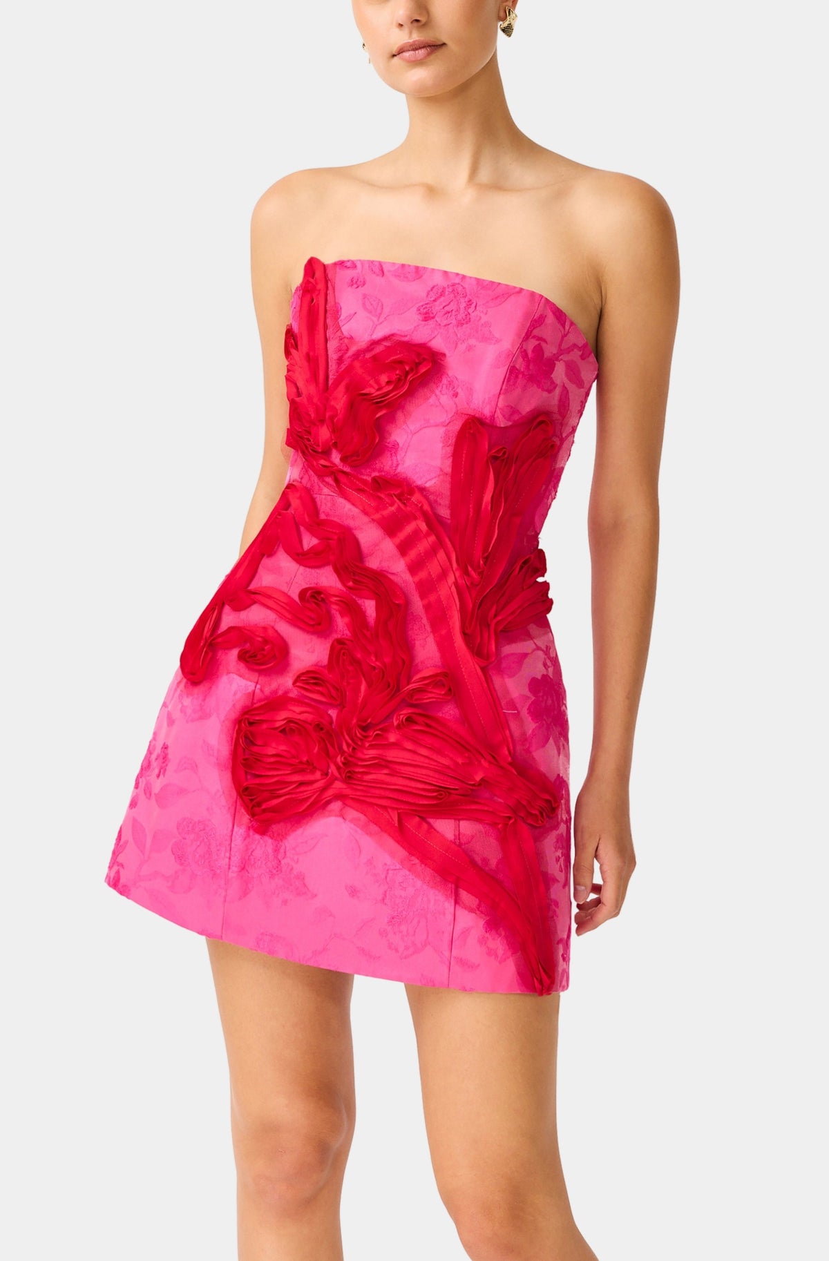 Florentia Strapless Mini Dress