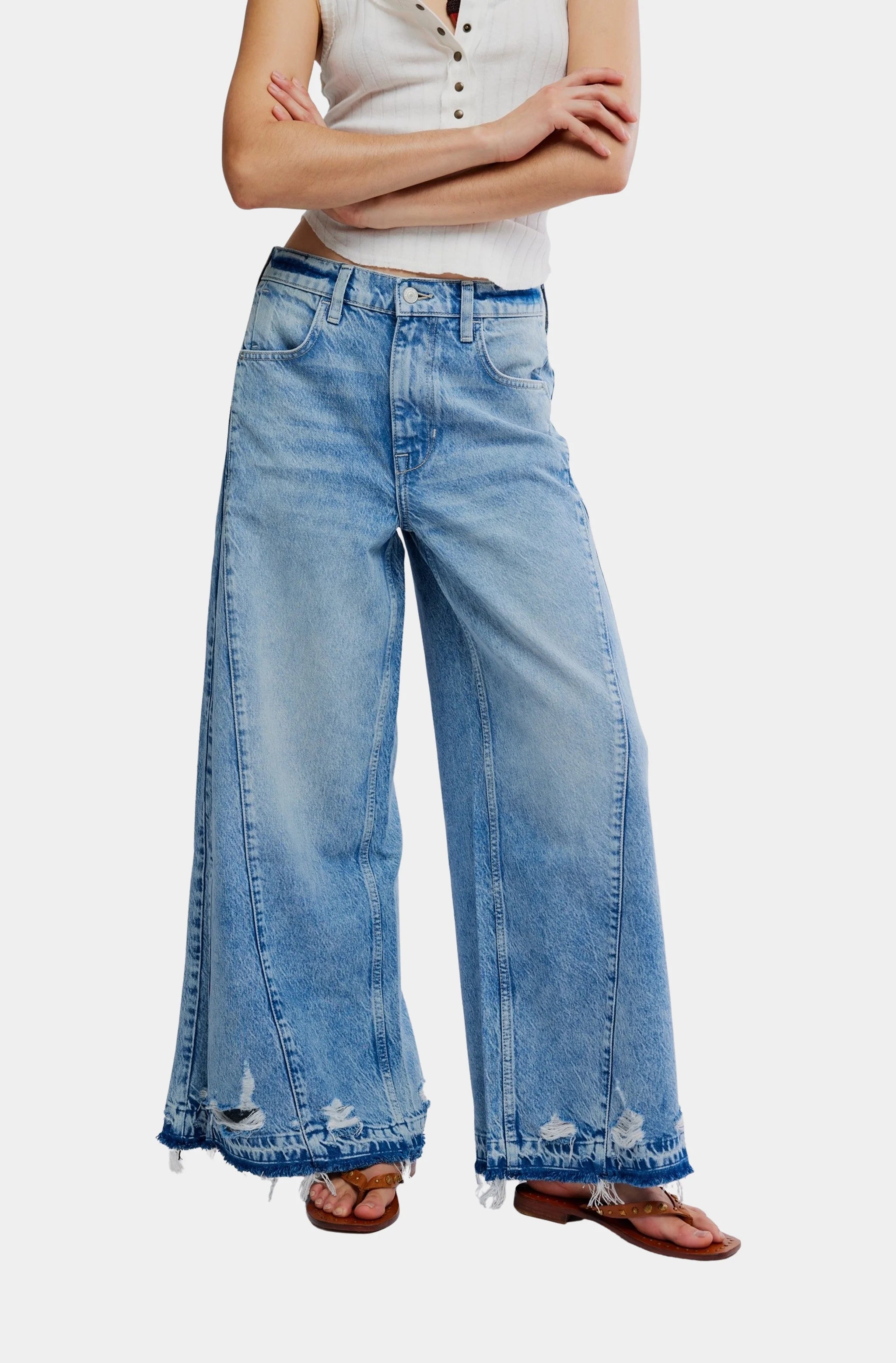 Apollo Wide Leg Jean
