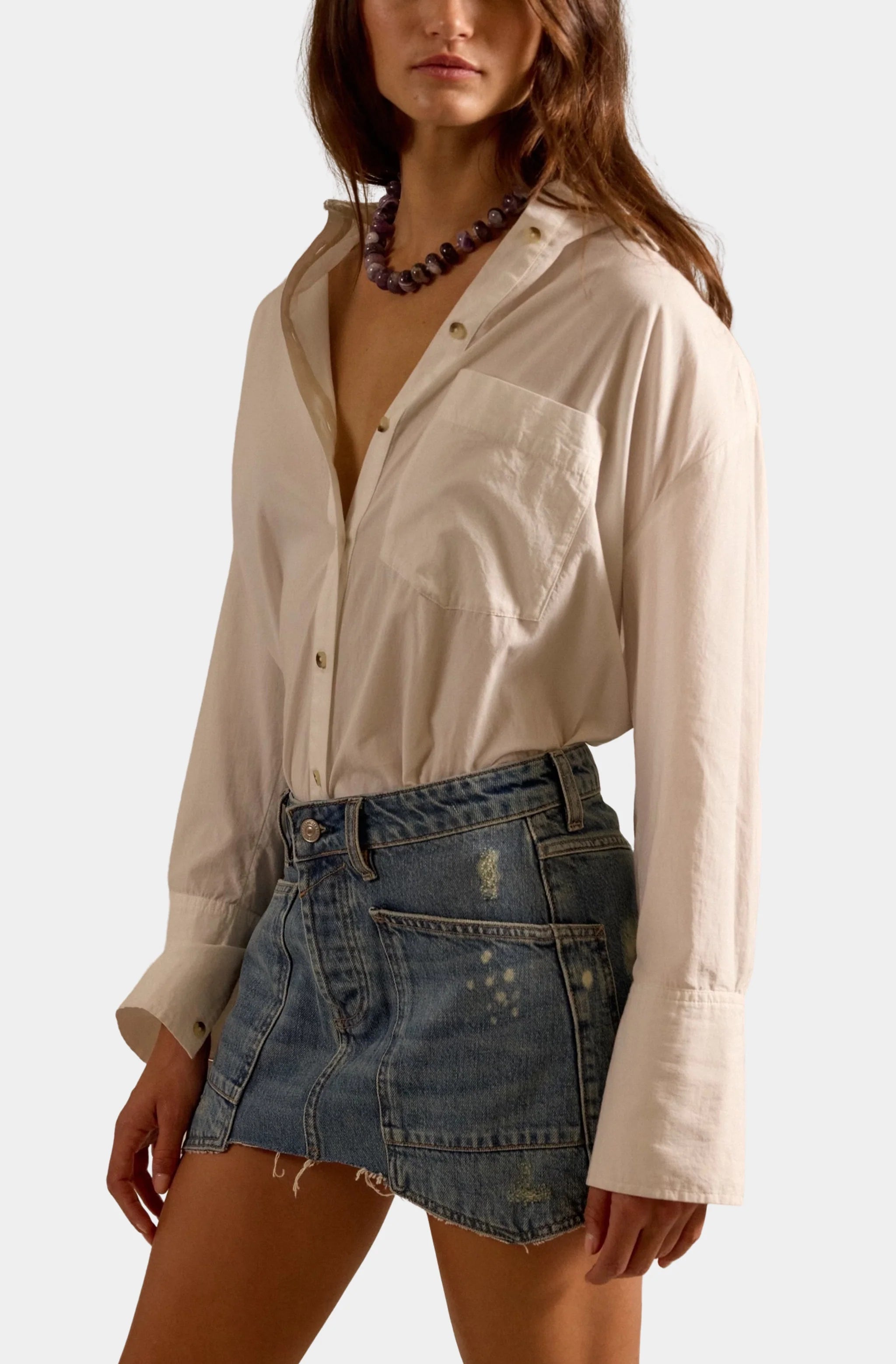Dolly Denim Mini Skirt