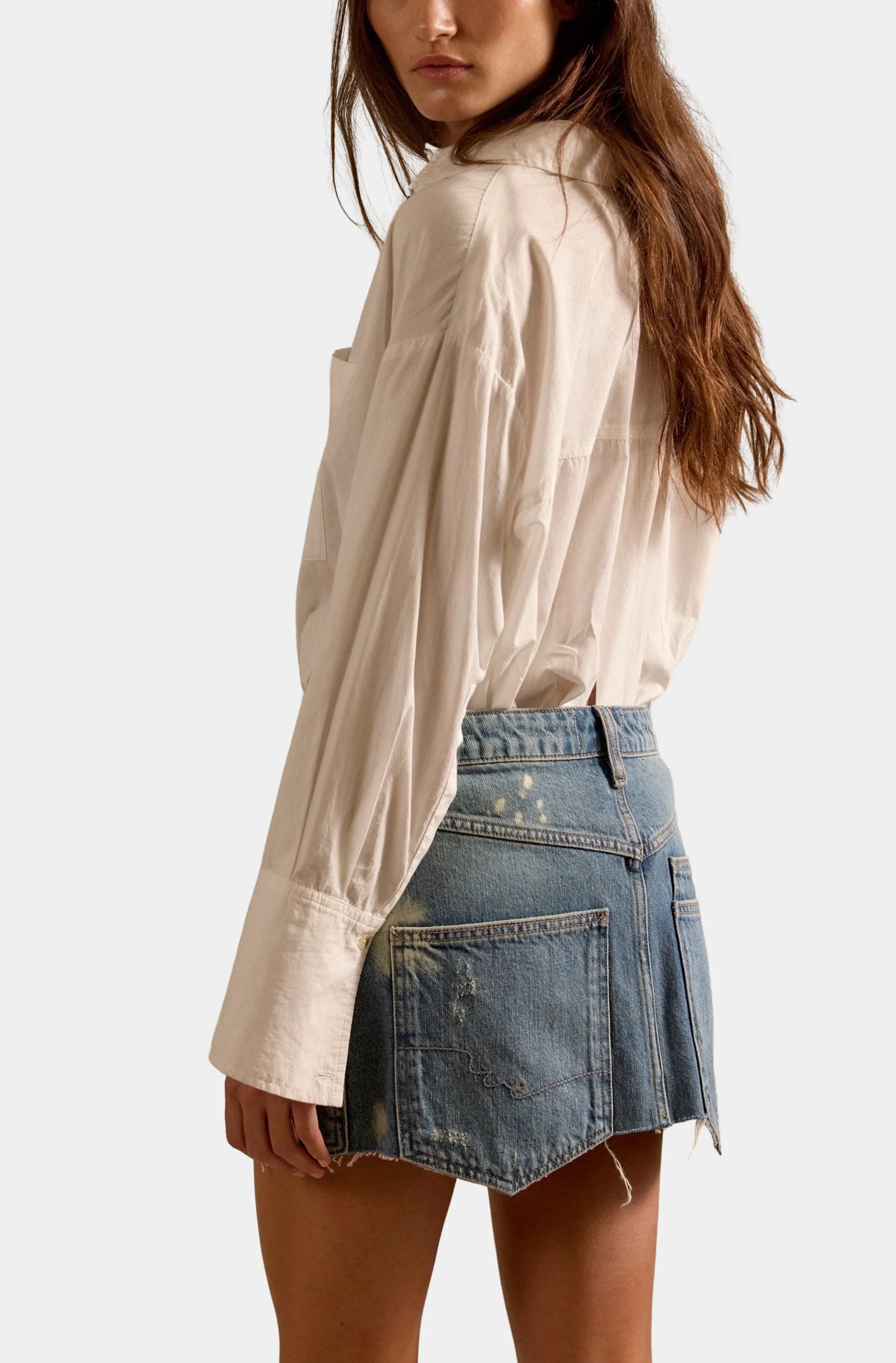 Dolly Denim Mini Skirt