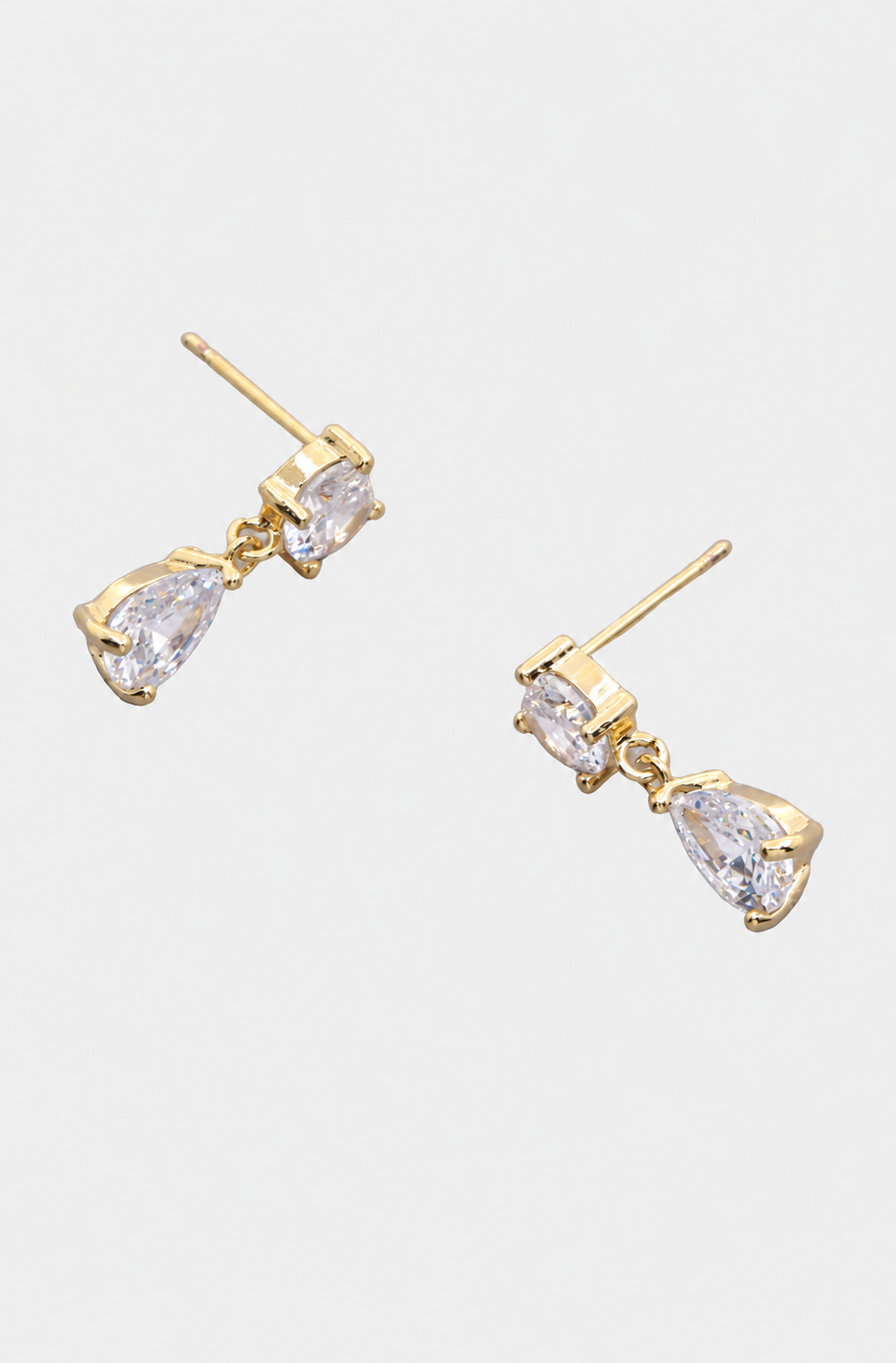 Roseline Earrings — Gold detail