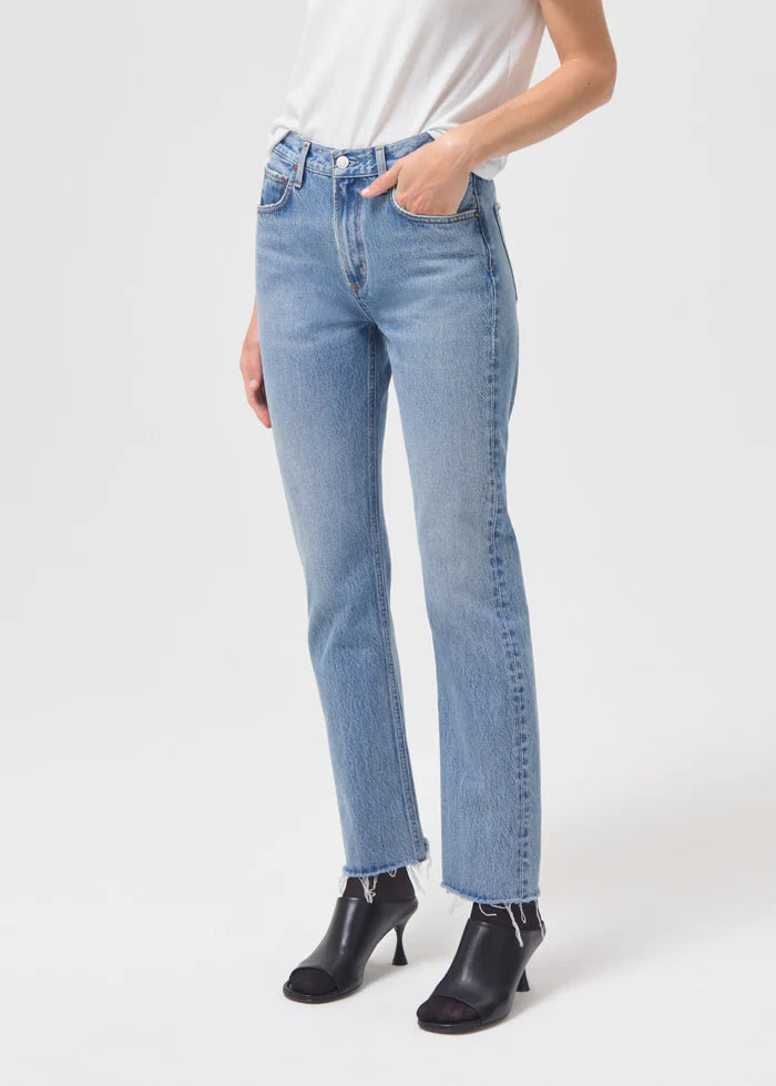 Cherie High Rise Straight Jeans